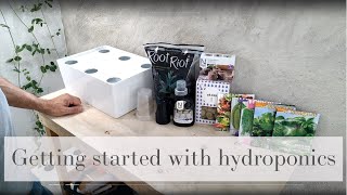 Getting started with hydroponic growing with MrC [upl. by Nordek]