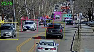 CVPR 2019 AI City Challenge Track 2 Vehicle ReIdentification Demo [upl. by Ydolem]