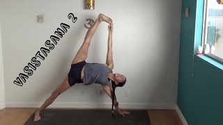 Yoga Side Plank Vasisthasana 2 Instruction With Shana Meyerson YOGAthletica [upl. by Warfeld500]