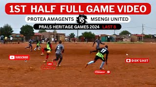 MSENGI UNITED FC 🆚 PROTEA AMAGENTS FC  PRALS HERITAGE GAMES  KASI DISKI TO THE WORLD  DISKCAST [upl. by Lyrak820]