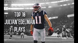 Top 10 Julian Edelman Plays 20112020  NFL [upl. by Hahnert]