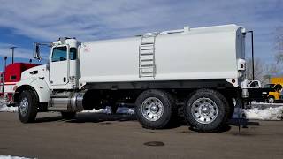 2019 Peterbilt 337  4000 gallon Water Truck [upl. by Elimay481]