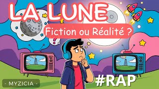 🎶 La LUNE Fiction ou Réalité  🎶 rap [upl. by Yvor]