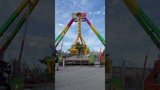 Freak Out Carnival Ride 2021 at Frazier Shows Gallup NM [upl. by Drabeck]