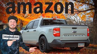 BEST Ford Maverick Interior AMAZON Upgrades [upl. by Syned]