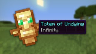 Infinite Totem Of Undying In Minecraft [upl. by Ahsiuqel]