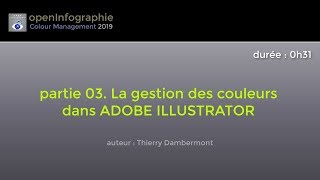 COLORIMETRIE 201903  Gestion des couleurs dans ADOBE ILLUSTRATOR  Profils Euroscale sRGB AdobeRGB [upl. by Archle]