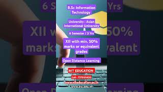 BSc IT  Information Technology  इन्फॉर्मेशन टेक्नोलॉजी [upl. by Nedaj542]