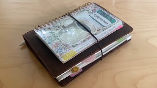 Pocket Planner  B6 TN Journal Flip 💌  Jibun Techo Day Designer [upl. by Alyosha]