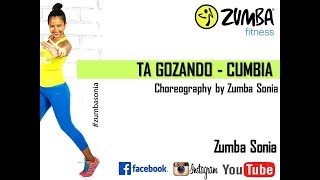 Ta Gozando  Cumbia  Zumba Fitness  Zumba Sonia [upl. by Ema766]