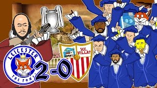 LEICESTER vs SEVILLA🦊What Do Shakespeares Foxes Say🦊20 Champions League 2017 Goals Highlights [upl. by Eselahc]