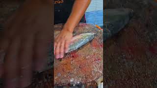 Hilsa fish original hilsa cutting skills fish food trending shots viralvideo hilsa seafood [upl. by Esinwahs482]