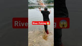 Amazing River Fishing Moment 11 fishing netfishing [upl. by Noyrb]