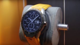 Handson with the 1500 Tag Heuer Connected smartwatch [upl. by Fraser]