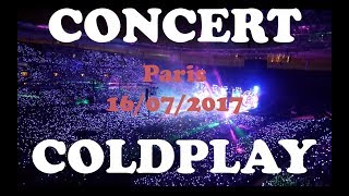 LIVE COLDPLAY  STADE DE FRANCE PARIS  16072017 VLOG2 [upl. by Okihsoy]