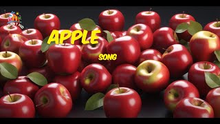 Apple Song  Kids Poem  Kids Song  Smart Kid Tv Nursery Rhymes amp Poems kidslearning fypシ゚viral [upl. by Lawler]