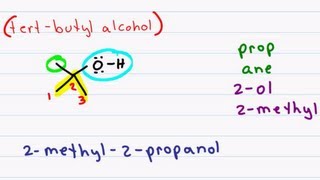 Naming Alcohols Using IUPAC Rules for Nomenclature [upl. by Erick]