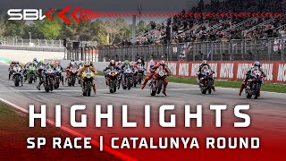 FULL HIGHLIGHTS Superpole Race in Barcelona 🔥  2024 CatalanWorldSBK 🏁 [upl. by Ttelrahc]