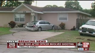 Man dies in Pinellas deputy involved shooting in Lealman [upl. by Arihaj]