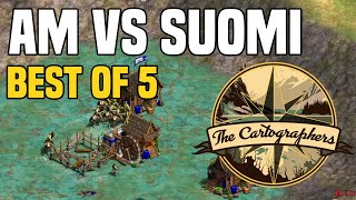 Suomi vs AM  The Cartographers 2v2 15000 Tournament  Quarter Finals [upl. by Ardeahp]