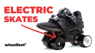 How I Built Electric Skates  Wheelfeet Electric Roller Blades  DIY Eskates [upl. by Sturrock946]