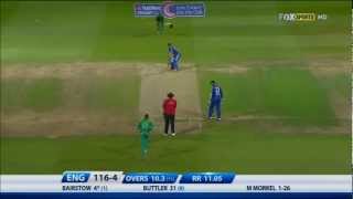 Morne Morkel clean Bowled Johnny Bairstow [upl. by Ocicnarf]