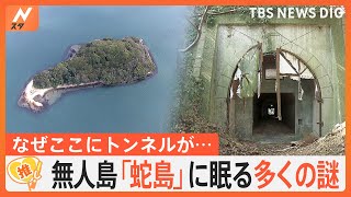 なぜここにトンネルが？ 無人島「蛇島」に眠る多くの謎、立ち入り禁止なのに…【ゲキ推しさん】｜TBS NEWS DIG [upl. by Drapehs704]