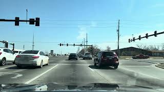 Driving through Wichita Kansas  East 21st street  Wichita State University  N Woodlawn street [upl. by Enineg501]