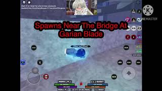 Obelisk Fate Spirit Spawn Location  Shindo Life [upl. by Ahsinik]