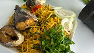 Best way to make Africa salad AKA Abacha So easy to make [upl. by Veno303]