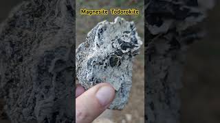 Magnesite Todorokite  Rock Hounding rockhounding minerali minerals rockhunting [upl. by Nonie31]