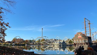 Halloween Thrills at Heide Park A Spooky Day Trip Filled with Roller Coaster Fun HalloweenWeekend [upl. by Ailesor]