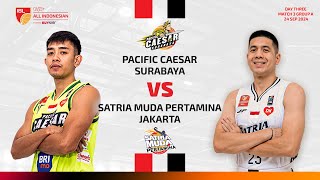 LIVE PACIFIC CAESAR SURABAYA VS SATRIA MUDA PERTAMINA JAKARTA  IBL OASIS ALL INDONESIAN [upl. by Philine]