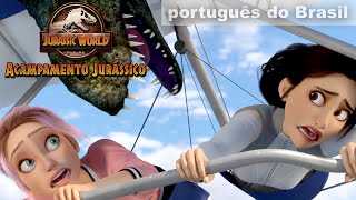 Voando com Dimorfodontes  JURASSIC WORLD ACAMPAMENTO JURÁSSICO  NETFLIX [upl. by Eelyme522]