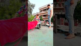 Sar fod Diya Mari dala 😰 danger wife husbandwife funnycomedy viral shortvideo roshnigautamkatka [upl. by Ralfston]