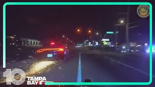 Multiple people arrested after FHP police disrupt planned street takeover in Tampa [upl. by Tirrell984]