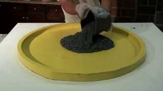 How to make a Concrete Terrazzo Table GFRC  DIY  Easy [upl. by Reginald203]