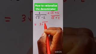 How to rationalize the denominator Surds Grade 11 Maths [upl. by Virginia485]