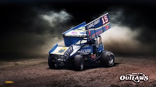 MICRO SPRINT SERIES CAREER MODE  WORLD OF OUTLAWS DIRT RACING 24  PS5 [upl. by Alysa]