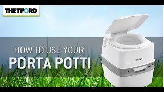 Біотуалет Thetford Porta Potti 565P [upl. by Eihctir]