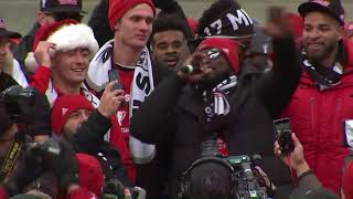 Jozy Altidore Delivers EPIC MLS Cup Parade Speech [upl. by Schargel671]