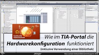 SPSTutorial  Hardwarekonfiguration TIA Portal komplett mit Bibliothek  Siemens Simatic S7 1500 [upl. by Creighton]