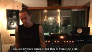 BEHEMOTH  Episode IV  Vocal Tracking 2009 ev OFFICIAL BEHIND THE SCENES [upl. by Atinihs97]