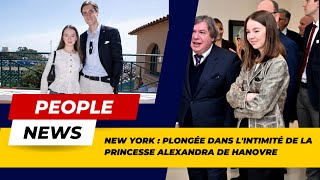 Princesse Alexandra de Hanovre  Sa vie cachée à New York dévoilée [upl. by Boesch331]