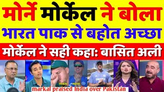 Basit Ali Crying Morne Morkel Praised India Over Pakistan  Pak Media On Morne Morkel  Pak Reacts [upl. by Dyan]