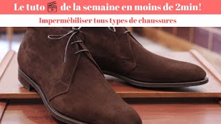 Comment Imperméabiliser des Baskets et autres Chaussures [upl. by Swan126]