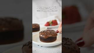 POSTRE con 2 INGREDIENTES en la SARTÉN 🍫 postresfaciles recetas [upl. by Ardnwahsal]