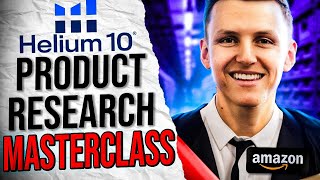 Helium 10 Product Research Masterclass  A to Z Tutorial for Beginners [upl. by Roehm373]