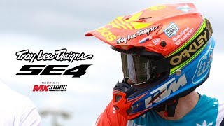 Troy Lee Designs SE4 Helmets  MXstorecomau [upl. by Elleiad]