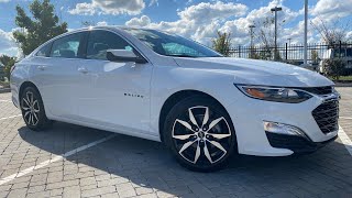 2021 Chevrolet Malibu RS 15 Test Drive amp Review [upl. by Hegyera]